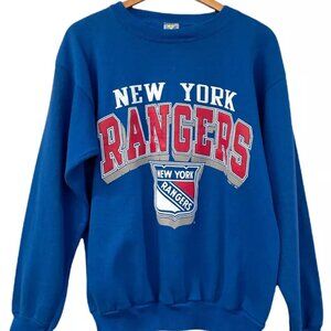 Vintage New York Rangers Sweatshirt, Retro New York Rangers NHL Hockey Shirt Tee